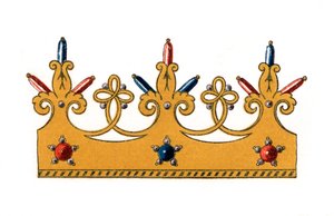 Ontwerp voor een kroon door Henry Shaw