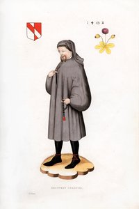 Geoffrey Chaucer door Henry Shaw