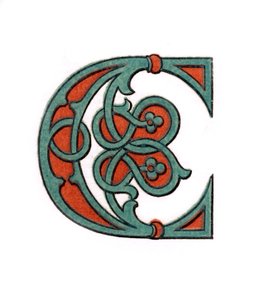Initiaal letter C, 1474 door Henry Shaw