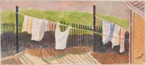 Rounton Road waslijnen, ca. 1930