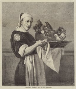 Het Binnenbrengen van het Zwijnshoofd door Henry Stacey Marks