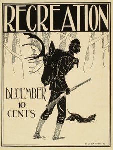 Recreatie, december door Henry Sumner Watson