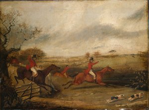 Volle vaart door Henry Thomas Alken