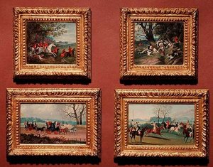 Jacht-, race- en koetscènes door Henry Thomas Alken
