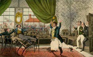 Oh Heren! Heren! hier is een betreurenswaardig voorval, 1838 door Henry Thomas Alken