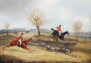 Over het Hek door Henry Thomas Alken