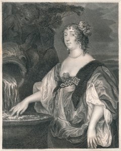 Lucy Percy, gravin van Carlisle, ca. 1635-1637, vroeg-midden 19e eeuw door Henry Thomas Ryall
