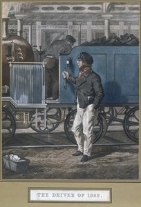 De bestuurder van 1852, gegraveerd door John Harris (1811-65) gepubliceerd 26 mei 1852