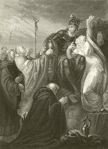 St. Augustinus voor Ethelbert door Henry Tresham