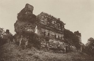 Verwoeste Steden van Ceylon: Jetawanarama, vanuit het Zuidwesten