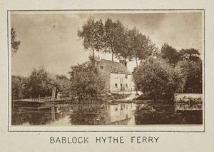 Bablock Hythe Veerboot