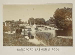 Sandford Lasher  Zwembad door Henry W. Taunt