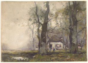 Hut in het Bos