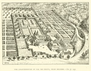 De Kartuizer van Val de Cristo, nabij Segorbe (gravure)