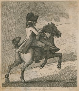 Hoe te rijden in Hyde Park door Henry William Bunbury
