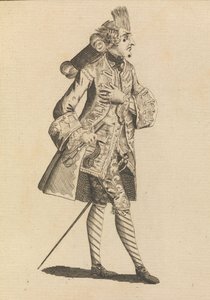 Monsieur Le Frizeur door Henry William Bunbury.
