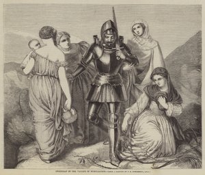 Christen in de vallei van vernedering door Henry William Pickersgill