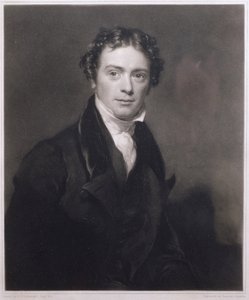Portret van Michael Faraday, gegraveerd door Samuel Cousins, 1830