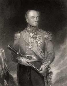 Sir Rowland Hill, gegraveerd door W.H. Mote, uit 