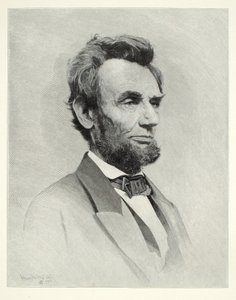 Abraham Lincoln door Henry Wolf