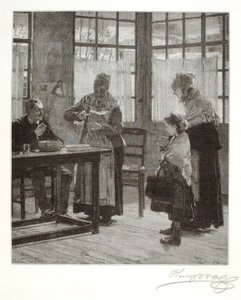 Liefdadigheid door Henry Wolf