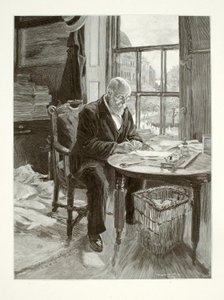 Charles Anderson Dana door Henry Wolf
