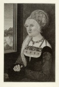 Duitse Dame door Henry Wolf