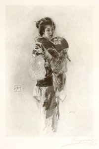 Japans Meisje (De Musmee) door Henry Wolf