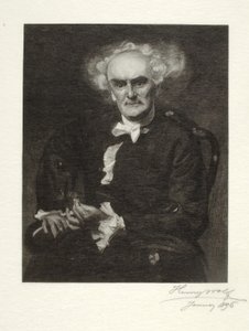 Joseph Jefferson als "Dr. Pangloss" door Henry Wolf