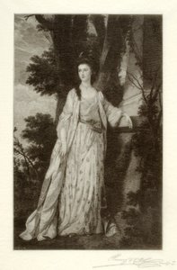 Lady Stanhope door Henry Wolf