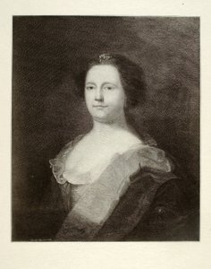 Mrs. Deborah Franklin door Henry Wolf