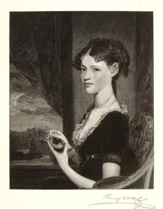 Nancy Penington door Henry Wolf