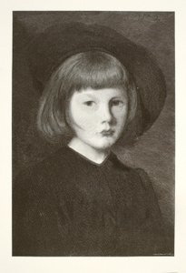 Portret van Jerome, zoon van de kunstenaar door Henry Wolf