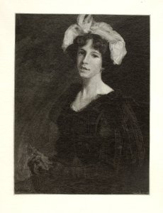 Portret van mevrouw C. door Henry Wolf