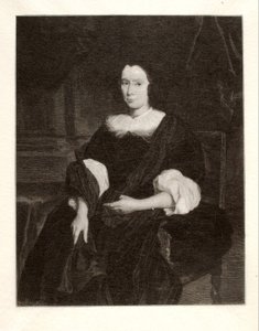 Portret van een dame door Henry Wolf
