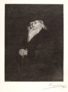 Professor Edward Emerson door Henry Wolf