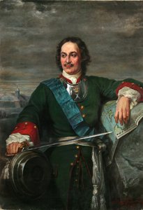 Peter de Grote na Hippolyte Delaroche, 1914 door Henryka Bezler Ciszewska