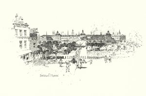 Bethlehem Hospital, Londen door Herbert (after) Railton