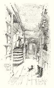 Cheshire Cheese, Fleet Street, Londen