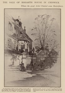 Voormalig huis van William Hogarth, Chiswick, Londen