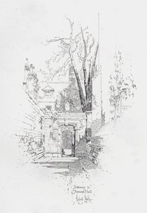 Poort naar Frewen Hall, Oxford