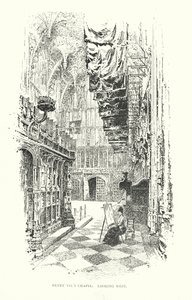 Kapel van Hendrik VII, kijkend naar het westen