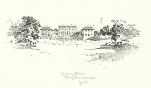 Het huis van Edmund Burke, Beaconsfield door Herbert (after) Railton