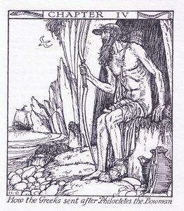 Hoe de Grieken Philoctetes de boogschutter stuurden door Herbert Cole