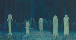 Vijf ghouls, 1911-24 door Herbert E. Crowley