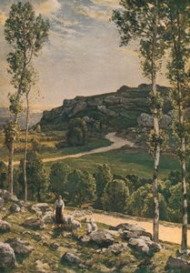Een Bergweg in de Provence, 1904, ca. 1930 door Herbert Edwin Pelham Hughes Stanton