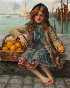 Kleine Koperen Hoofd door Herbert Gustave Schmalz