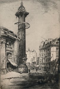 De astrologische kolom van Catherine de Medici, 1915 door Herbert Hillier