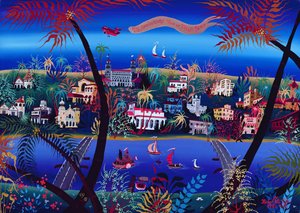 75e Verjaardag van Palm Beach, Florida door Herbert Hofer