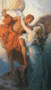 Dag en de Morgenster door Herbert James Draper